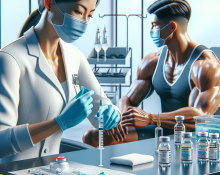 Controlled administration of oxymetholone injection for performance enhancement