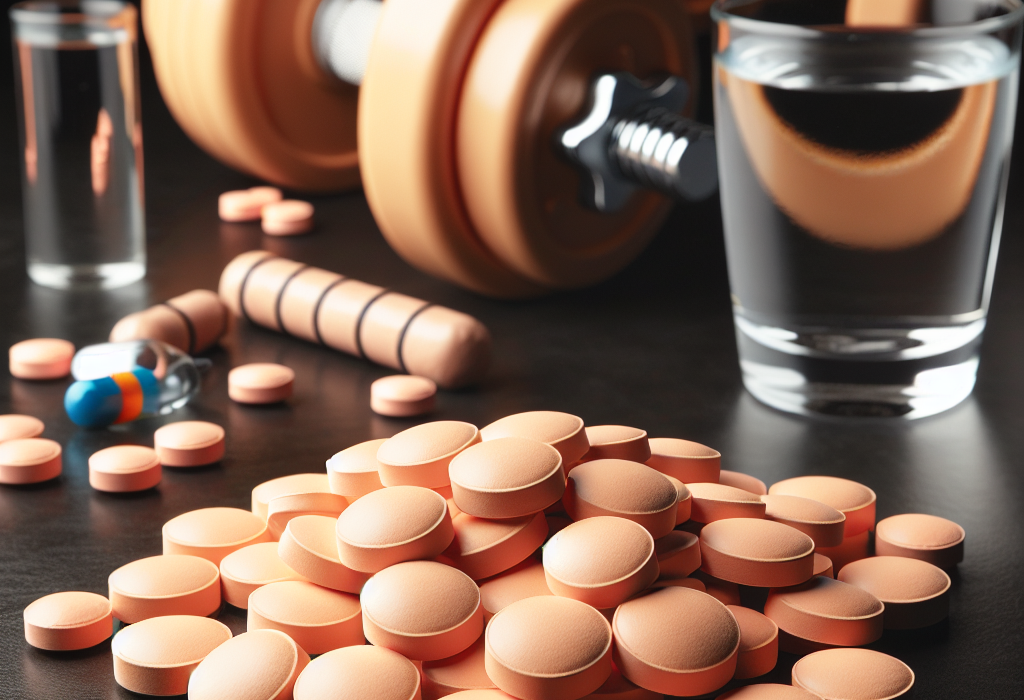 Potent anabolic agent: oxymetholone tablets in sports