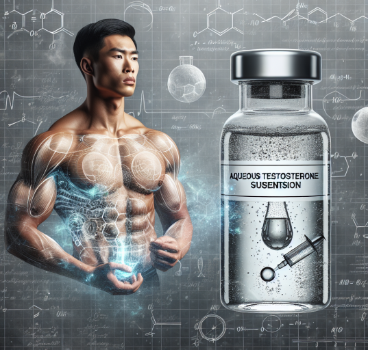 Aqueous testosterone suspension as a potential supplement for athletes