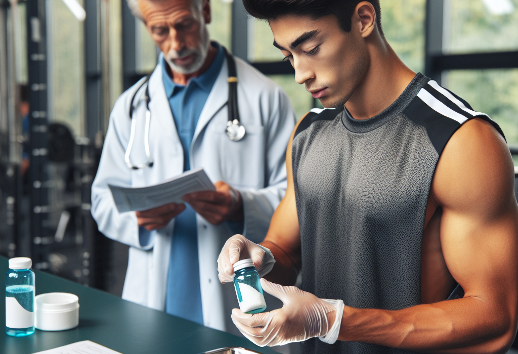 Mitigating side effects of primobolan (metenolone) injections in sports