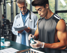 Mitigating side effects of primobolan (metenolone) injections in sports