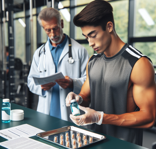 Mitigating side effects of primobolan (metenolone) injections in sports