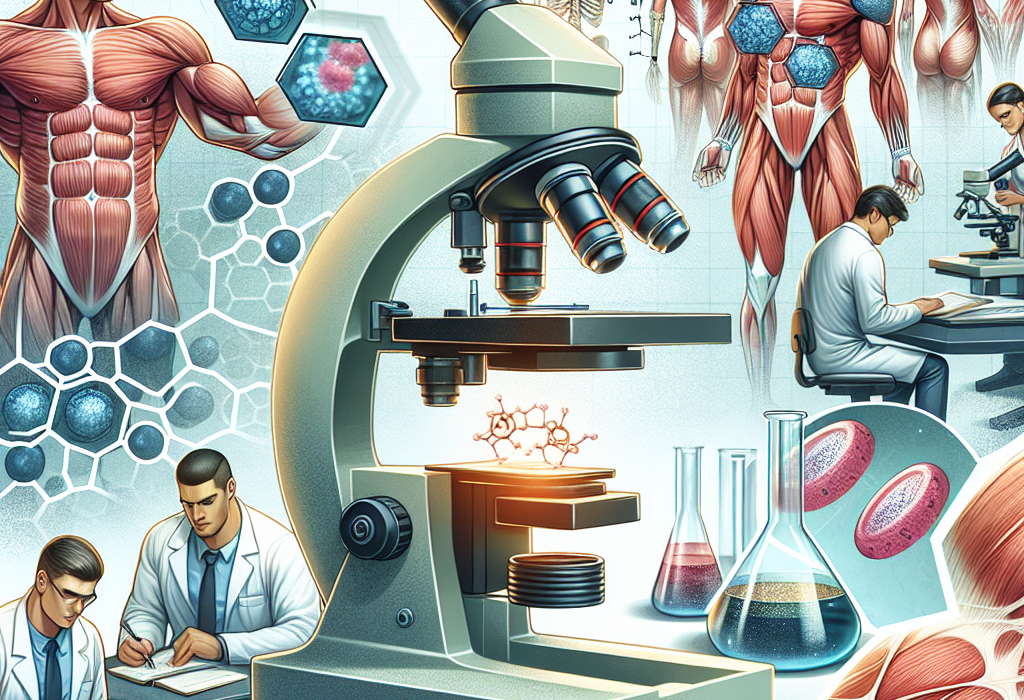 Scientific study on the efficacy of nandrolone phenylpropionate in muscles