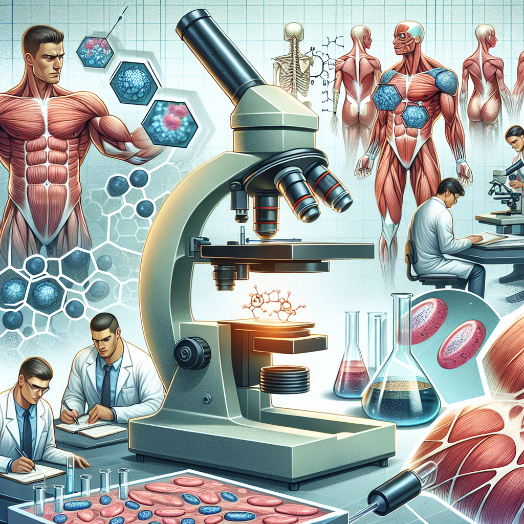 Scientific study on the efficacy of nandrolone phenylpropionate in muscles
