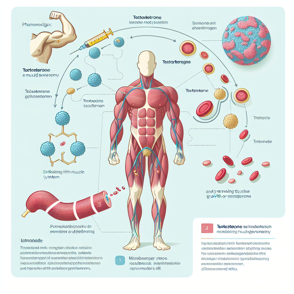 Testosterone's role in muscle development: pharmacological approach