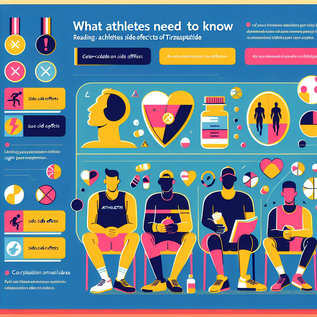 Athletes and tirzepatide side effects: what you need to know