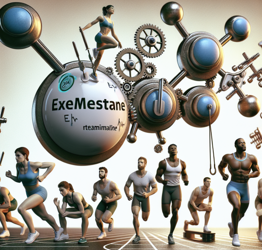 Exemestane as support for estrogen management in sports