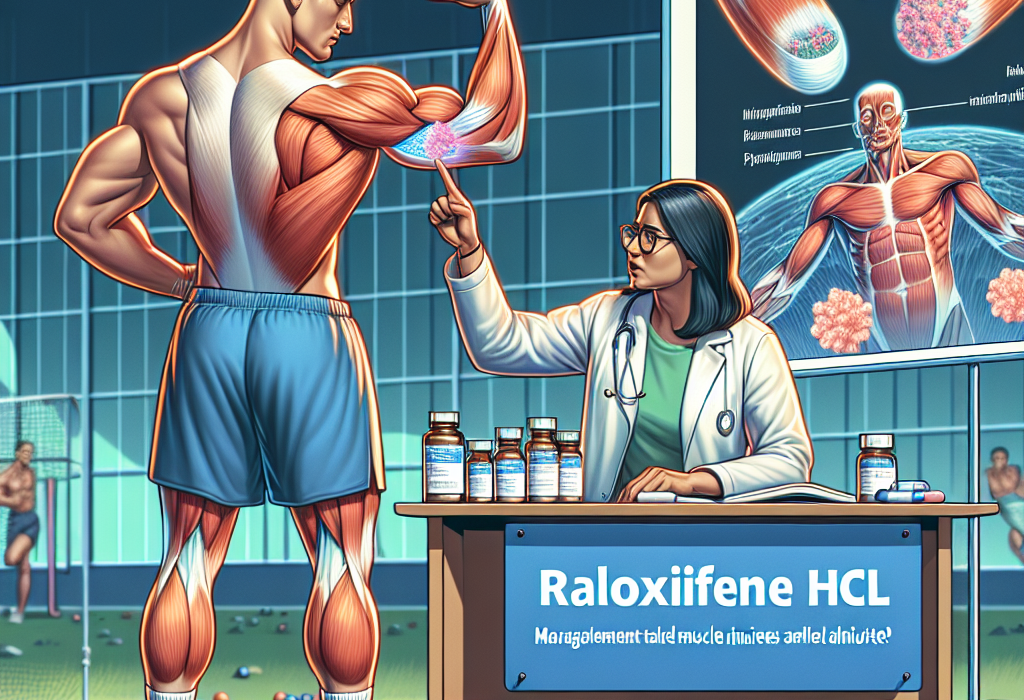 Managing muscle injuries: raloxifene hcl in athletes