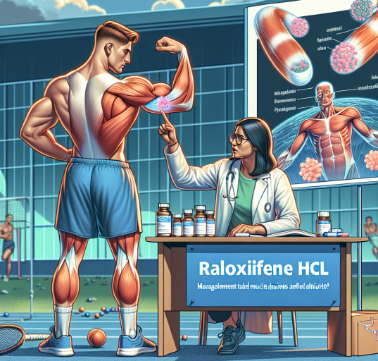 Managing muscle injuries: raloxifene hcl in athletes