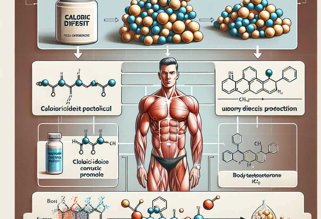 Caloric deficit protocol with methyltestosterone