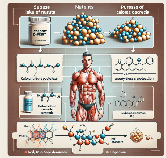Caloric deficit protocol with methyltestosterone