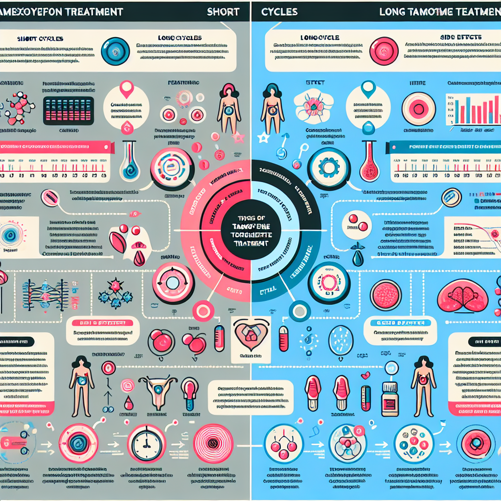 Duration of tamoxifene cycles: short vs long