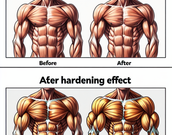 Hardening effect of mibolerone on muscles