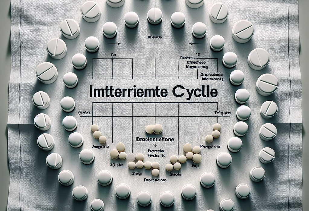 Intermediate cycle featuring drostanolone pillole