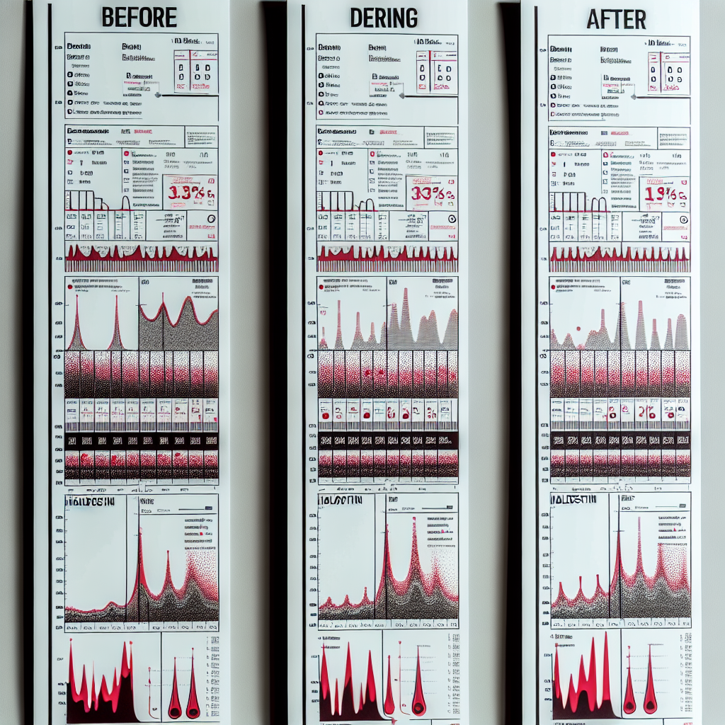 Bloodwork before, during, and after halotestin
