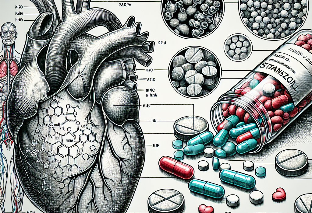 Cardiac biomarkers and stanozololo compresse