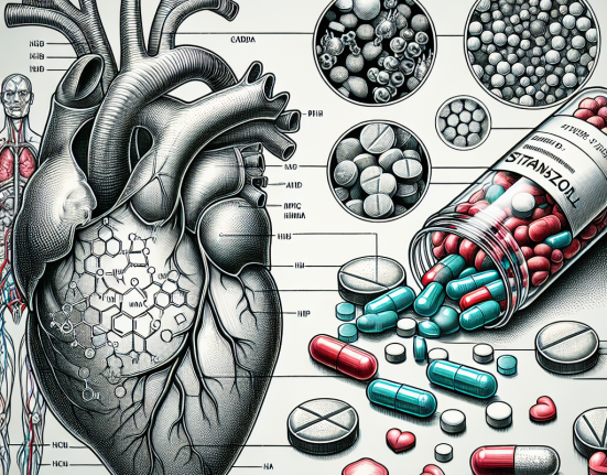 Cardiac biomarkers and stanozololo compresse