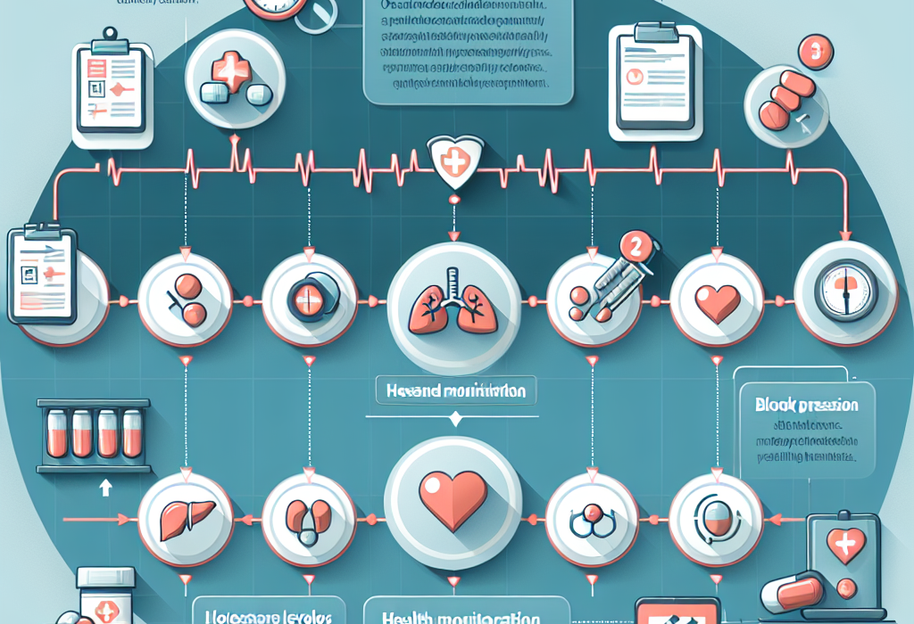 Frequency of health checks during oxandrolone