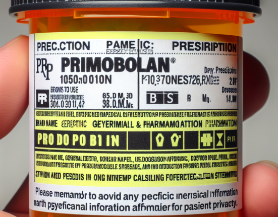 Prescription requirements for primobolan