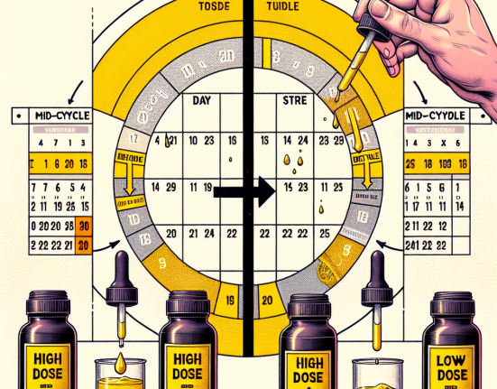 Switching doses mid-cycle for trestolone