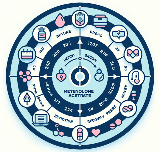 Women's cycle protocol for acetato di metenolone